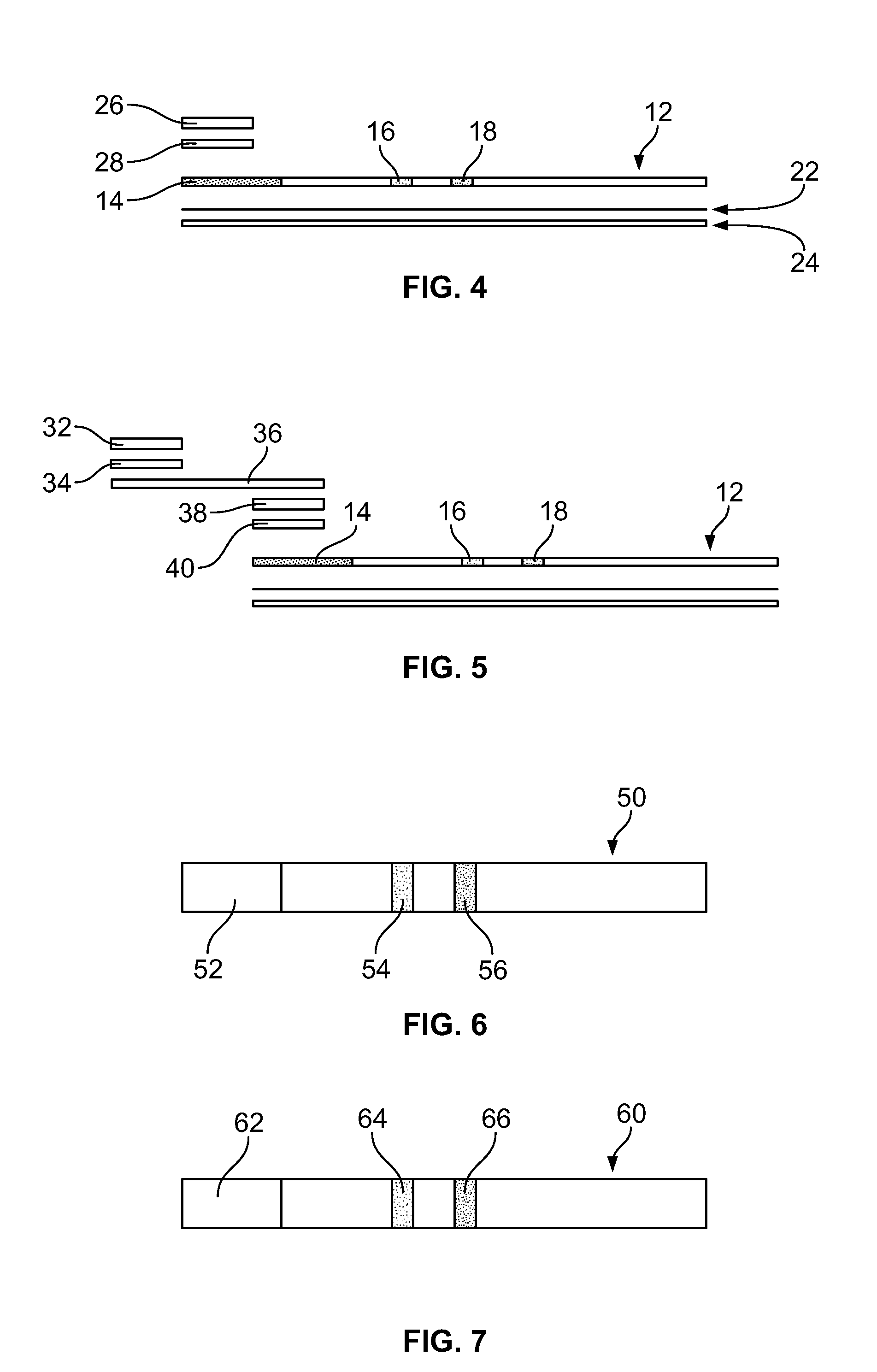 Dry reagent particle assay and device having multiple test zones and method therefor