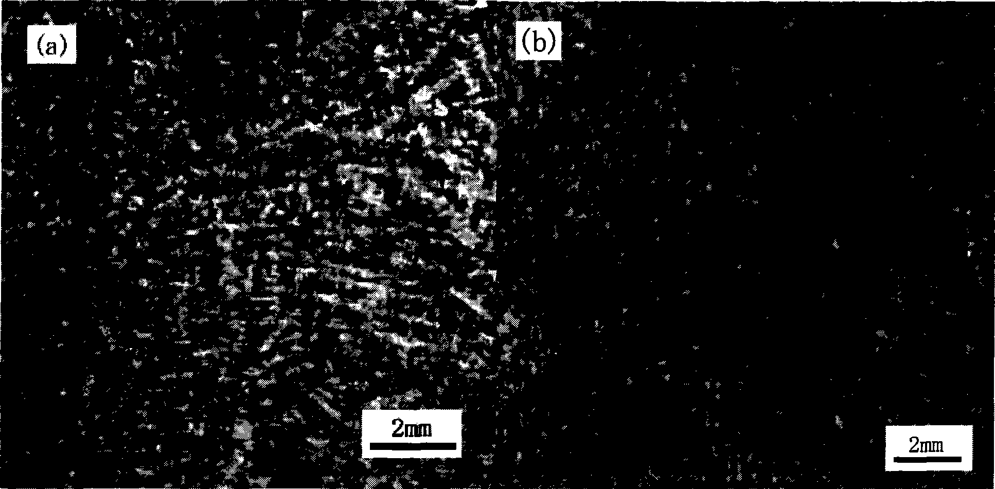 Method for improving carbon steel solidification structure using high voltage electropulse