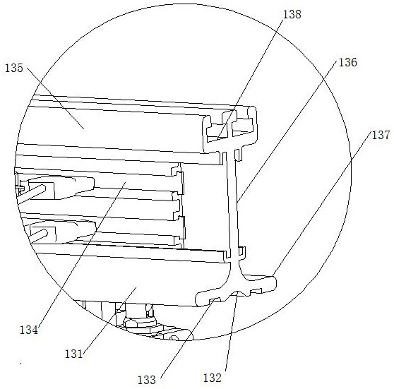 Intelligent inspection robot walking mechanism