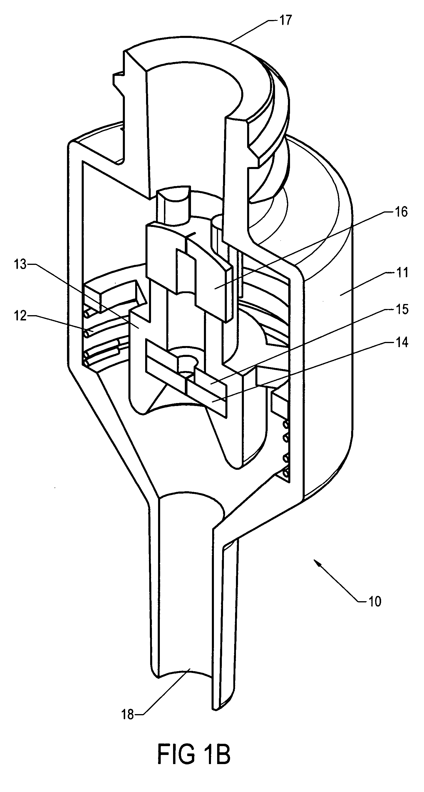 Valved connector