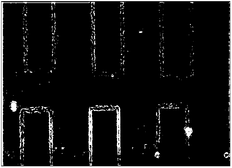 Strip gap detection method