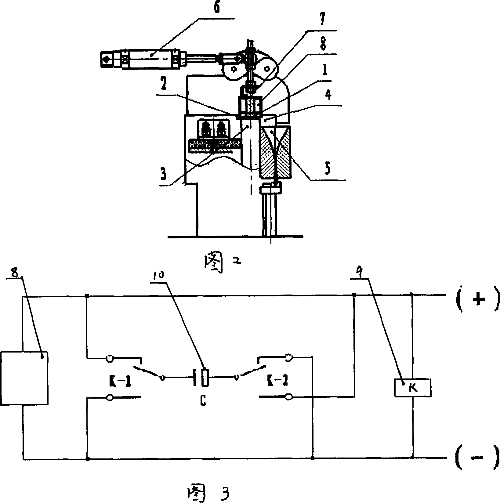 Novel device for feeding syringe on disposable injection needle