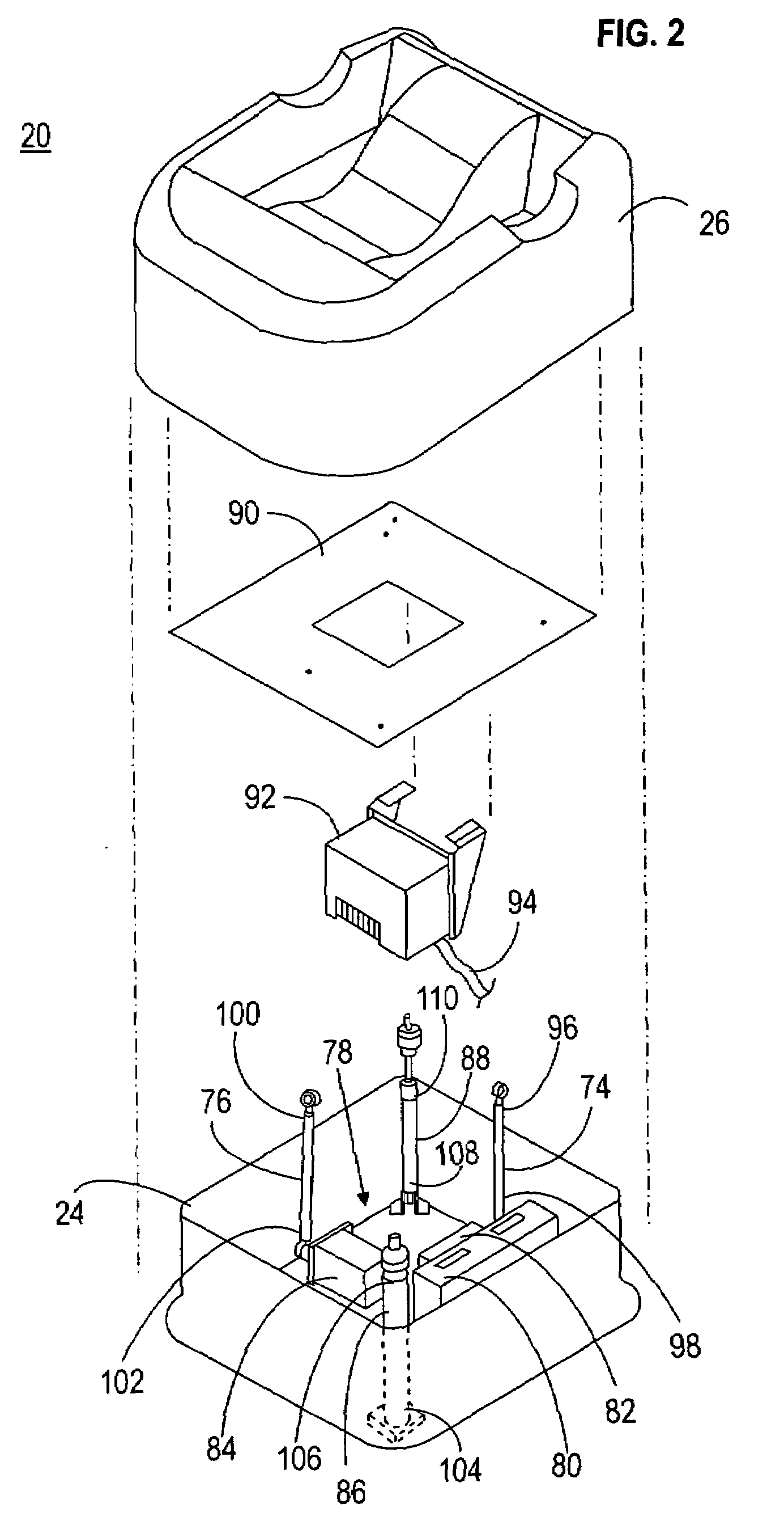 Motion simulator system