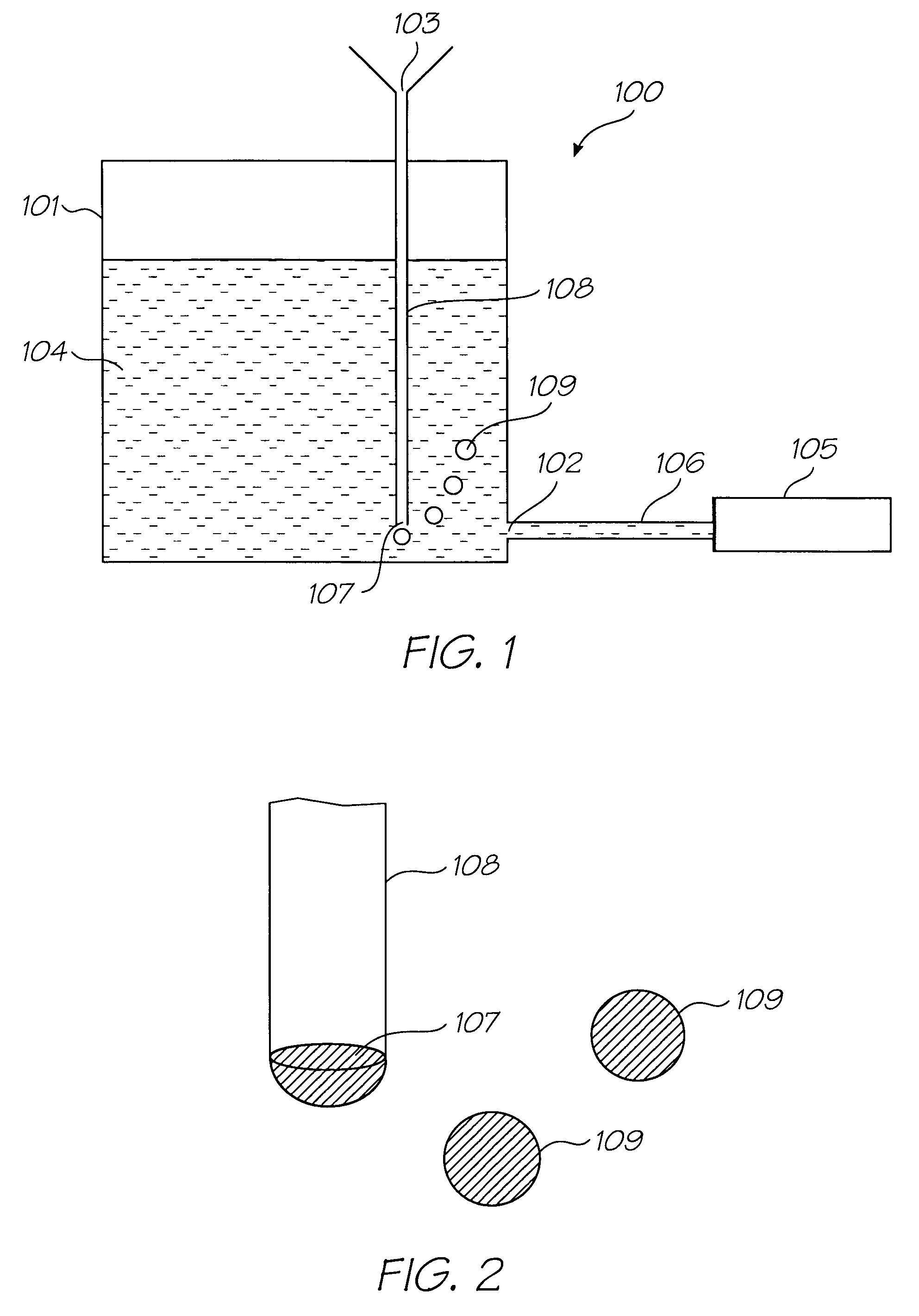 Ink cartridge with pressure regulation