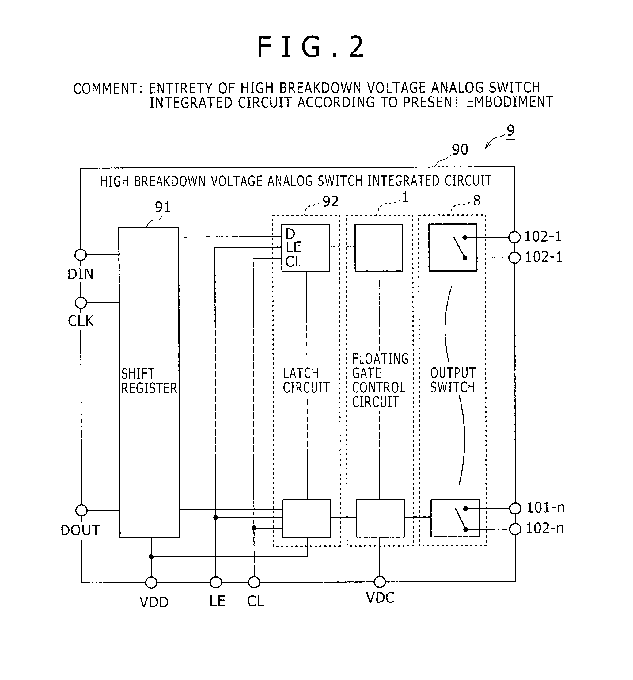 Semiconductor switch circuit, signal processing apparatus, and ultrasound diagnostic apparatus