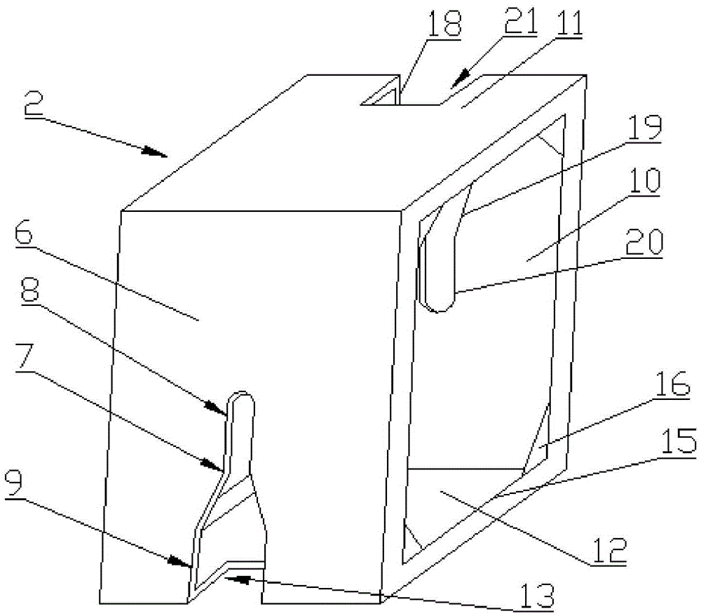 Guardrail height self-adaption method capable of promoting height in impact