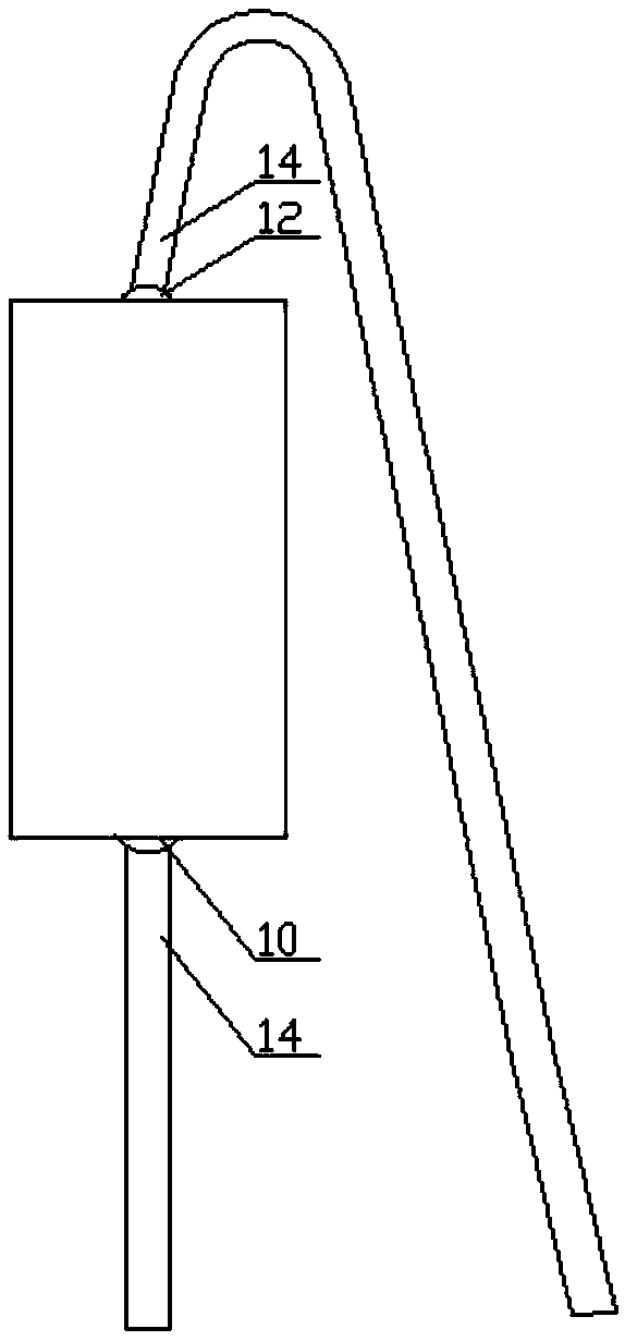 Large Size In-Line Resistors for Improved Heat Dissipation