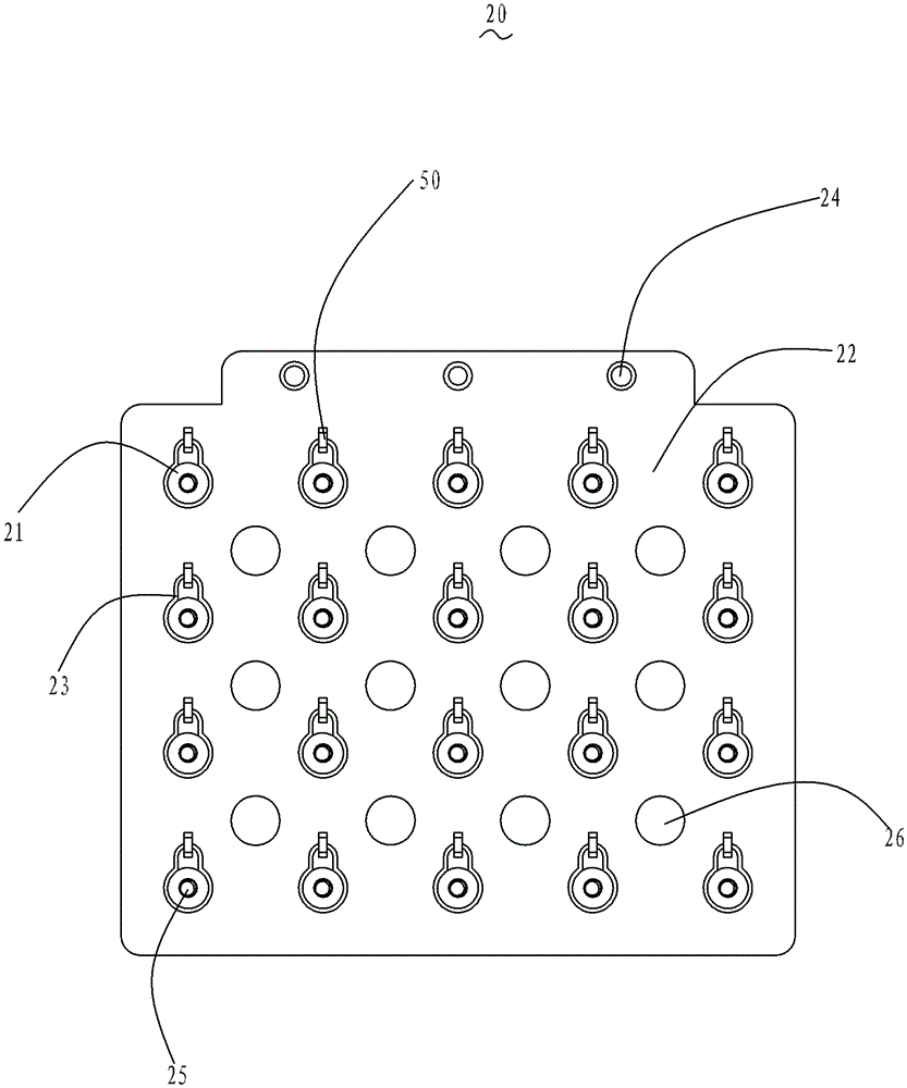 Safety structure of a power battery pack