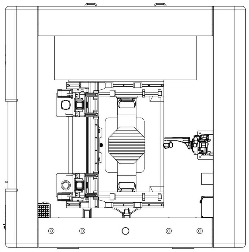 HMI master control system using additive and subtractive all-in-one machine and control method