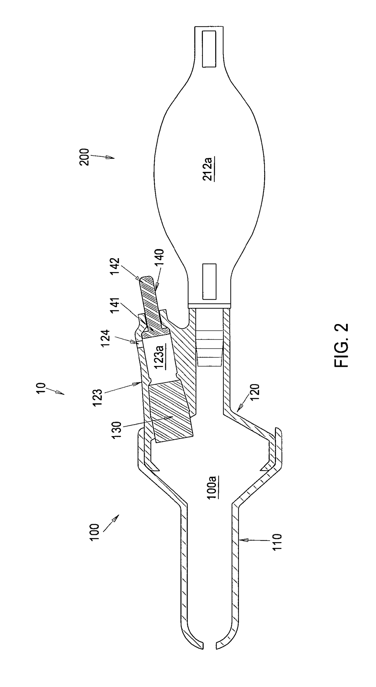 Anastomosis leak testing apparatus