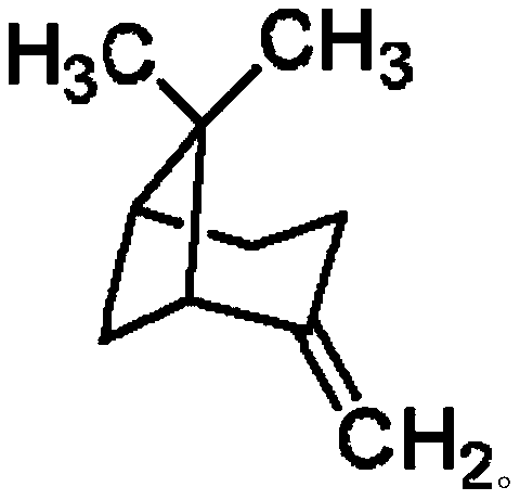 Beta-pinene-containing synergistic pesticide composition