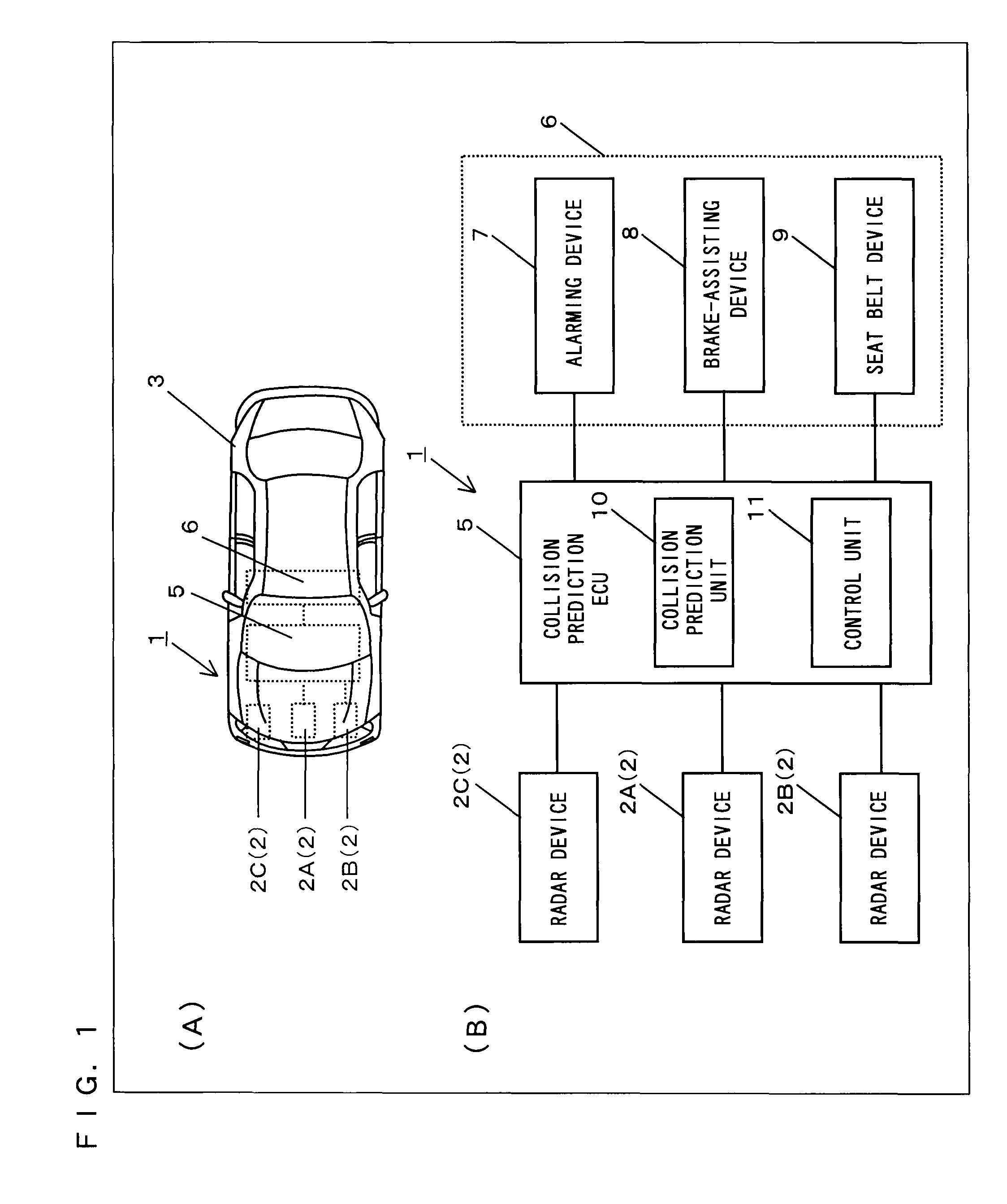 Pre-crash safety system