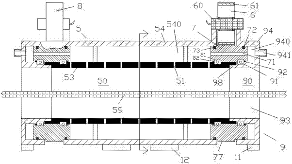 A tea drying device control system