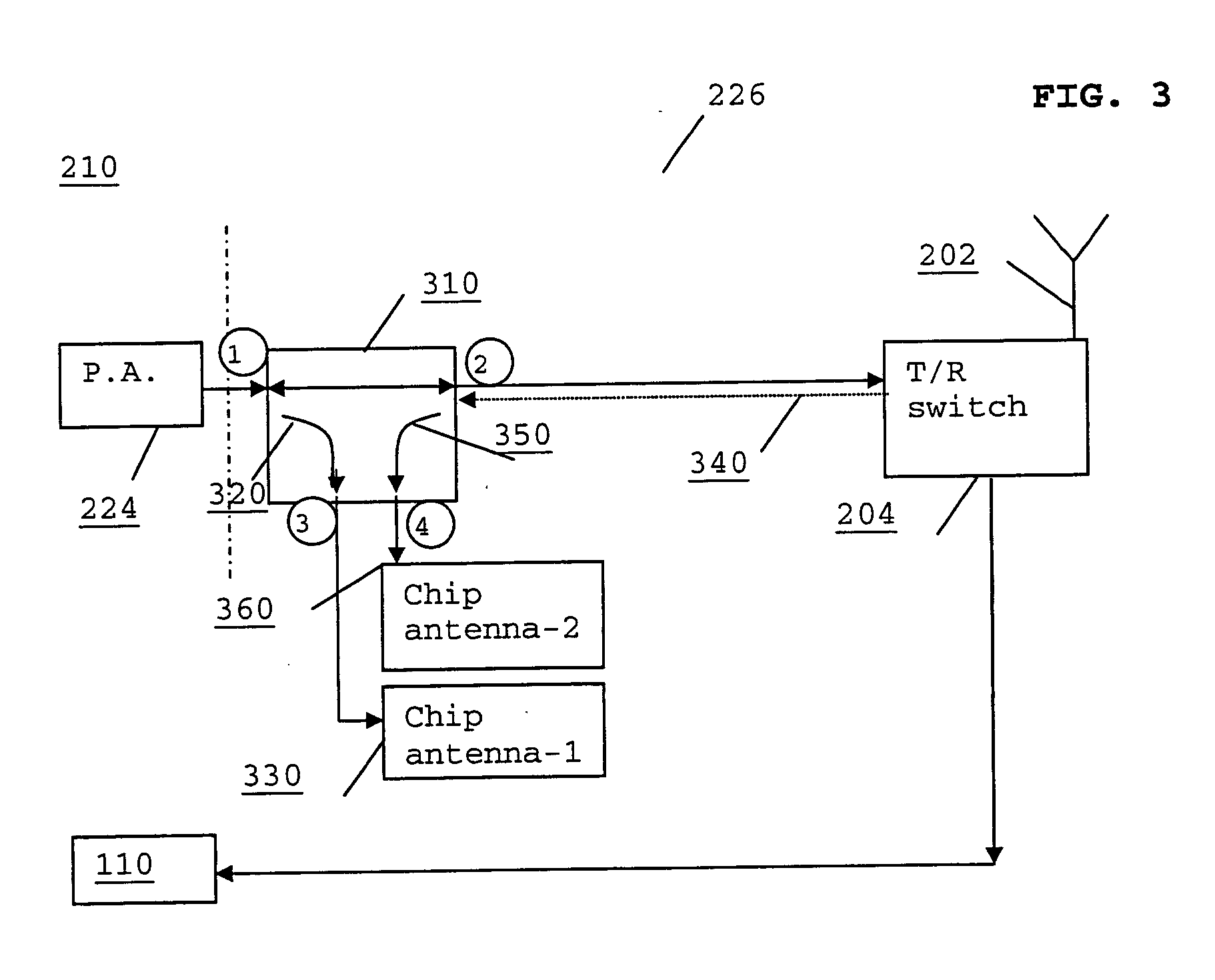 Wireless subscriber communication unit and antenna arrangement therefor