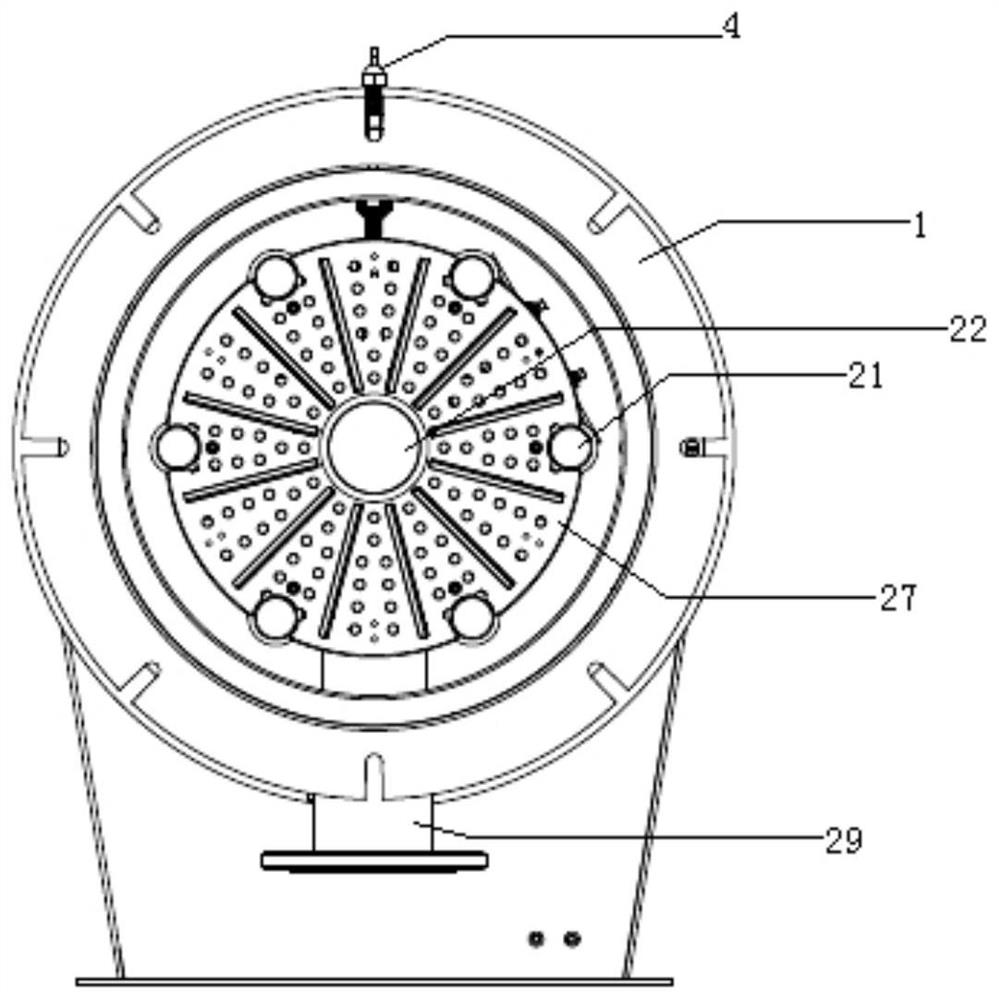 Multi-flame split type low-nitrogen combustor