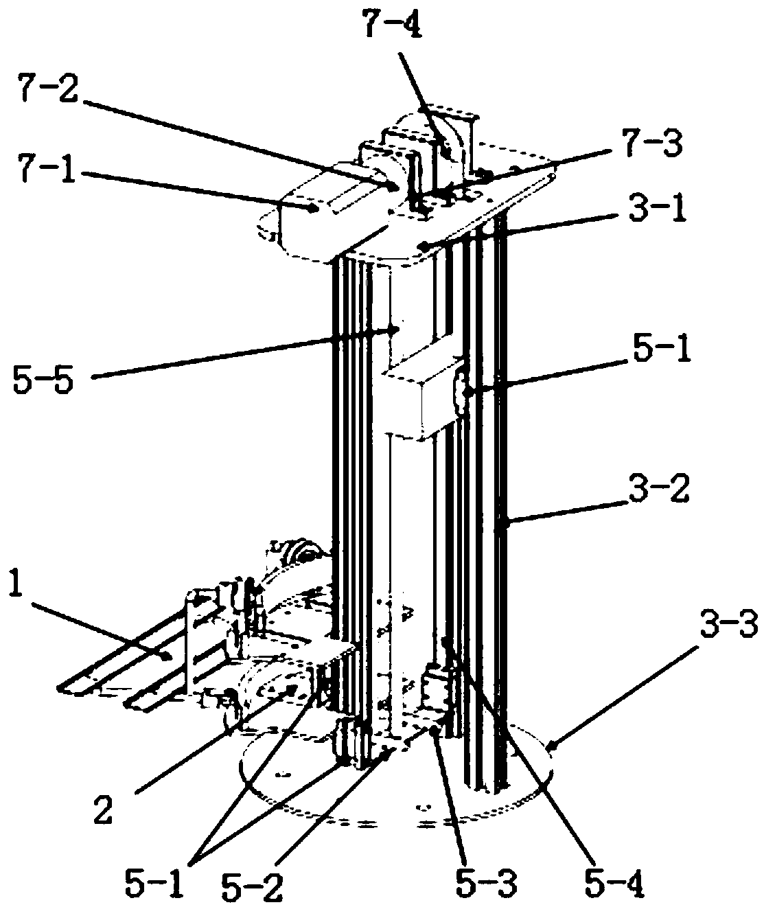 Stereoscopic parking garage and parking entrance and exit methods thereof