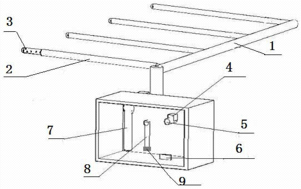 Irrigation and drainage integrated device suitable for underground high water level