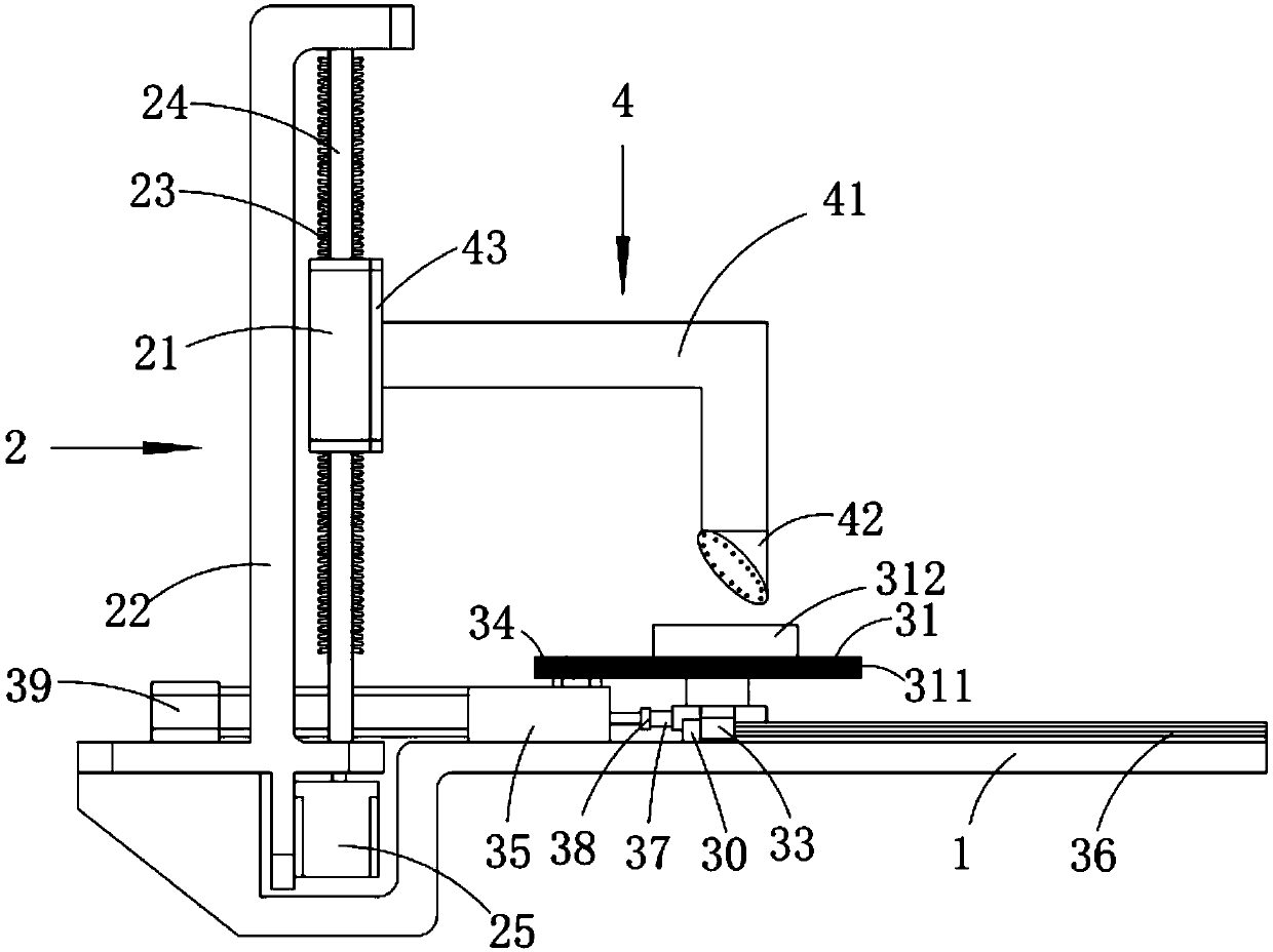 Inner wall vision detection device for annular object