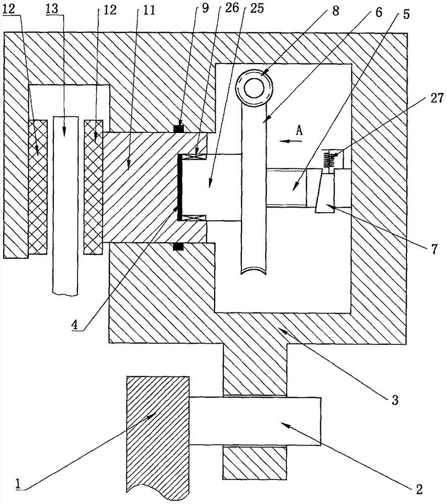 Electronic machinery wire control brake