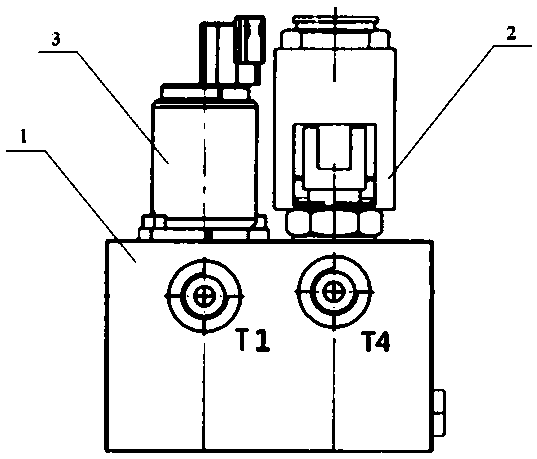 Automatic braking control valve for tractor