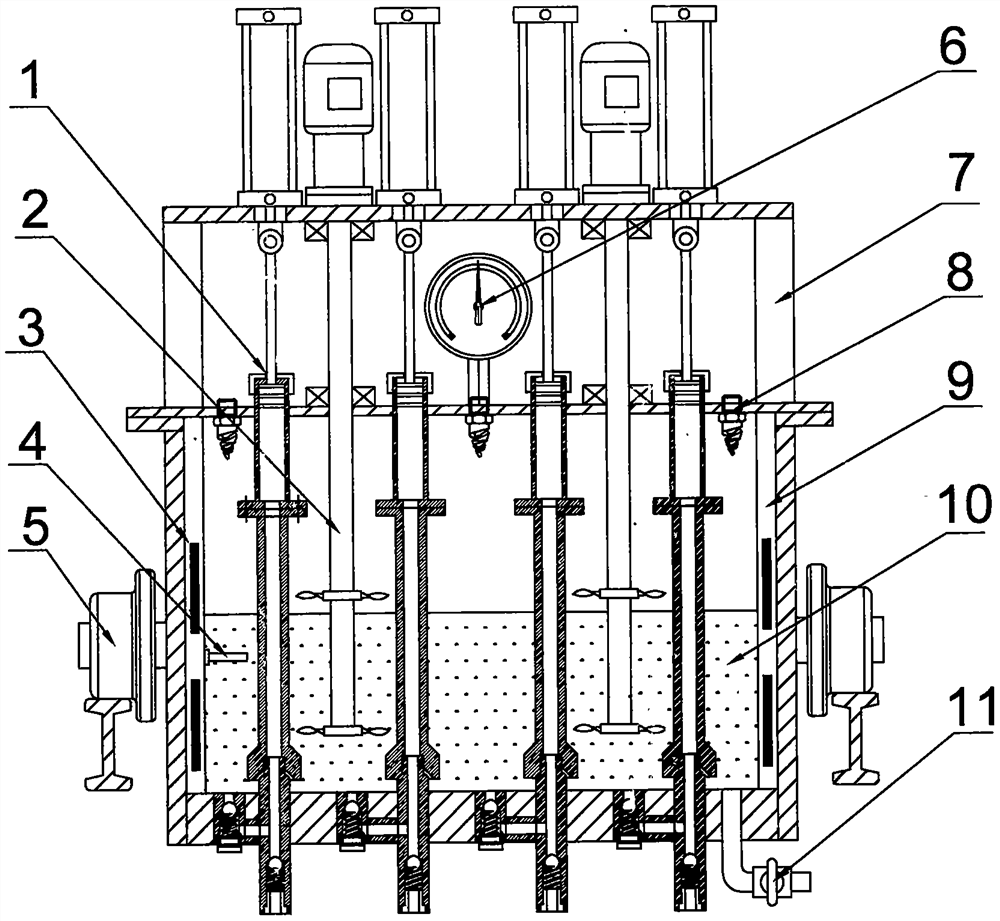 Fermentation grouting machine