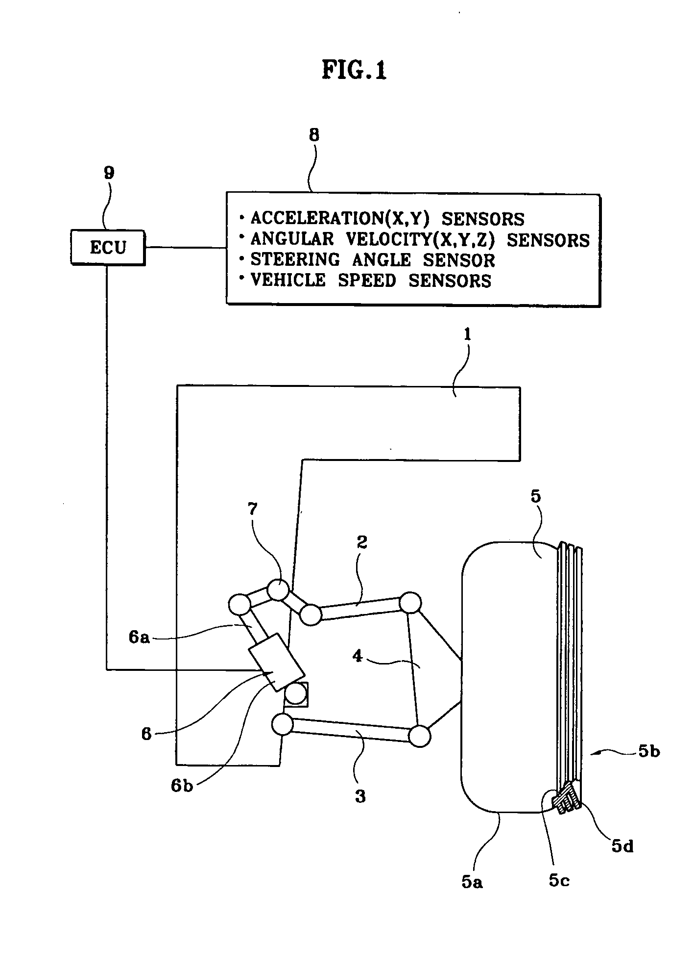 Rollover protecting system for vehicle