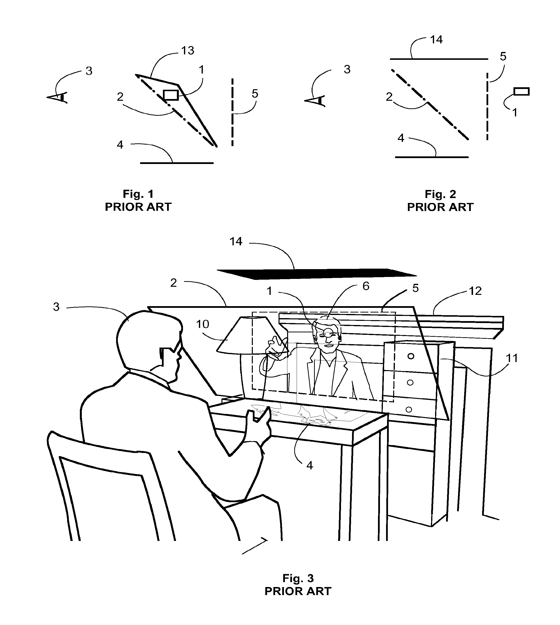 3-D Displays and Telepresence Systems and Methods Therefore