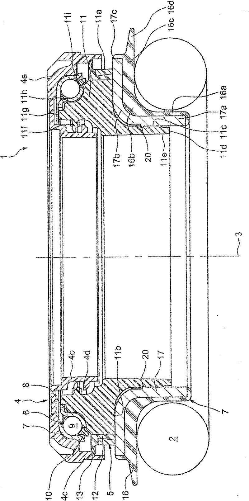 Bump stop and associated macpherson strut