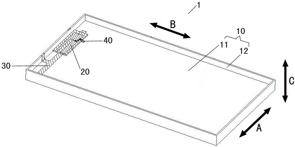 Antenna for mobile phone and mobile phone with antenna