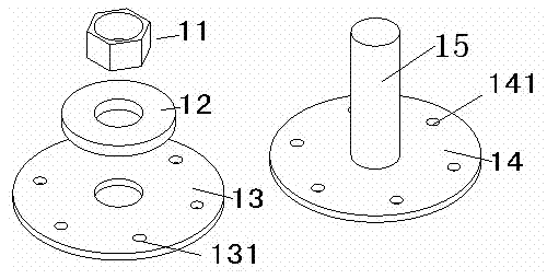 Multidirectional error-adjustable node suitable for suspend-dome space structure