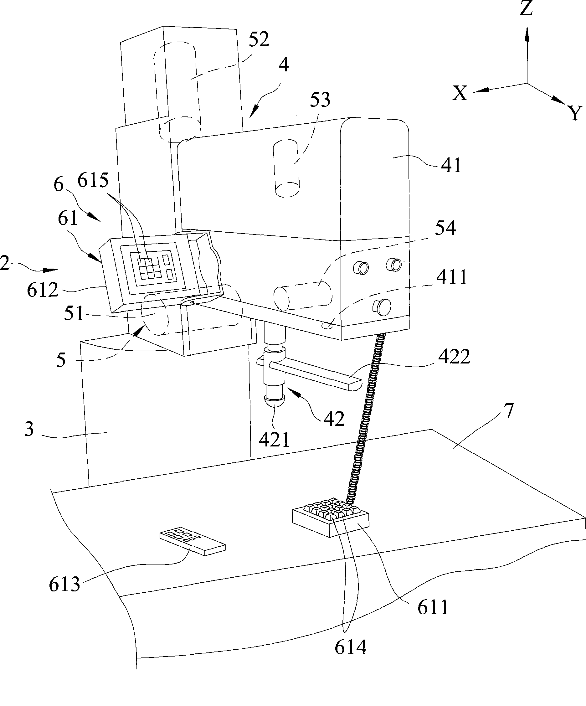 Control method of health-care machine for even correction