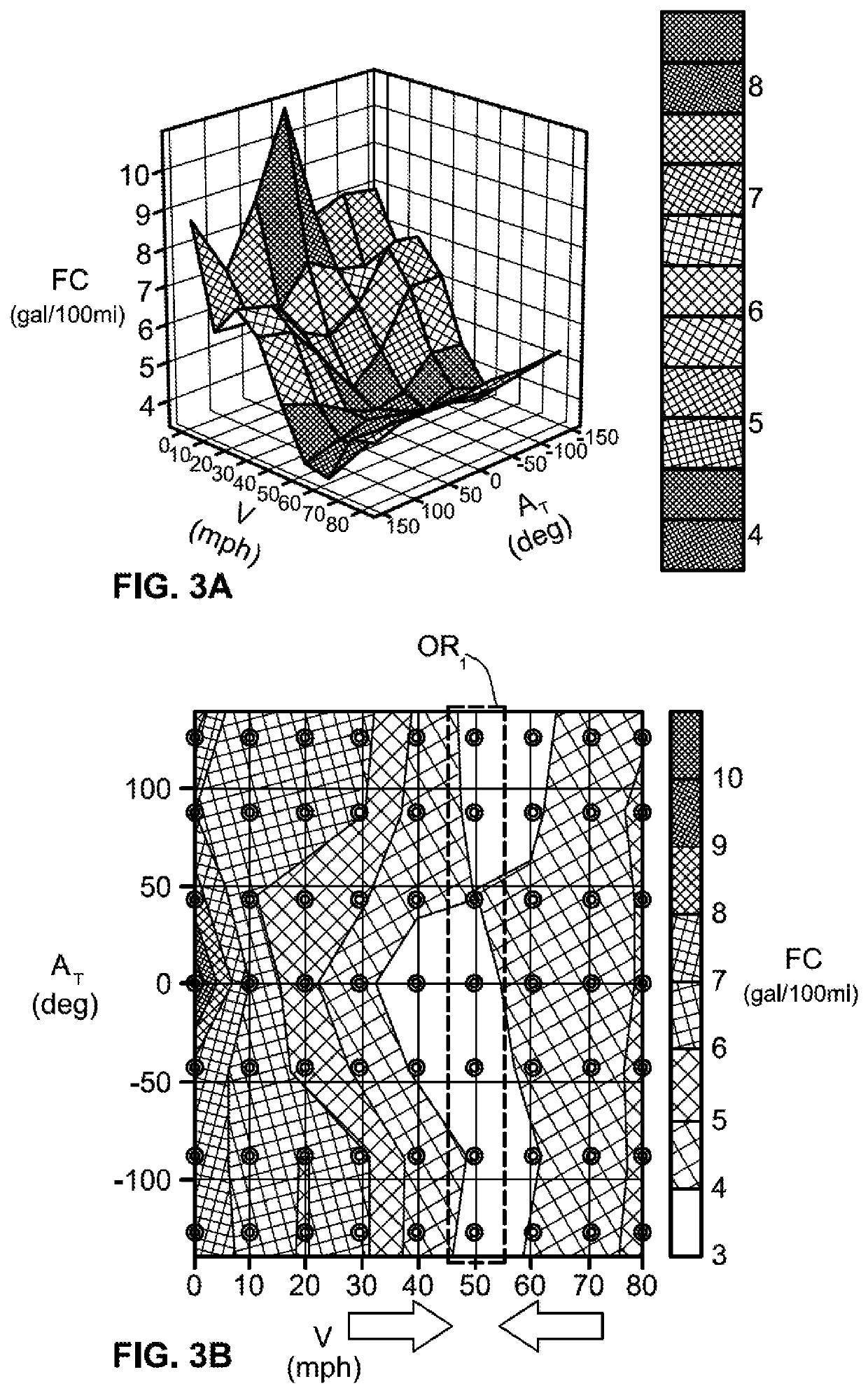 Intelligent motor vehicles, systems, and control logic for real-time eco-routing and adaptive driving control