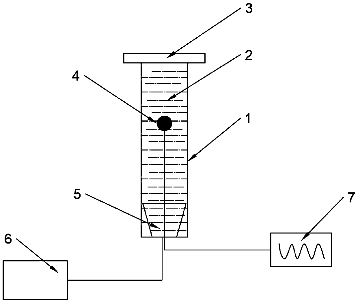 Acoustic levitation device and method in liquid environment