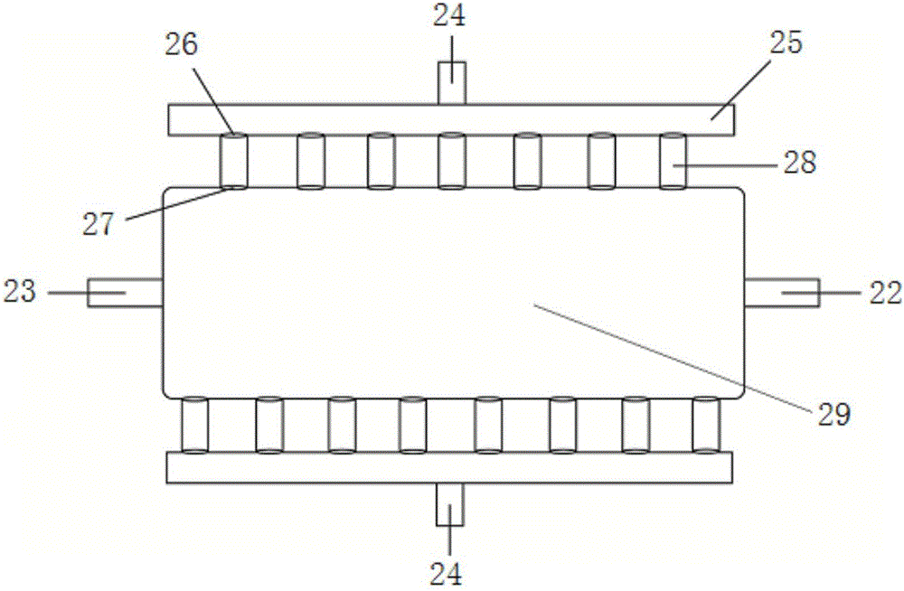 Flax thick yarn supercritical CO2 biological enzyme scouring device and scouring method thereof