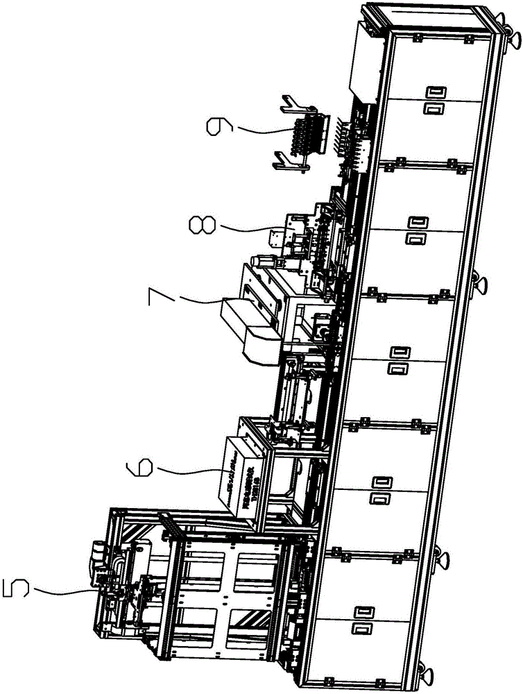 Automatic assembly line for transformer production