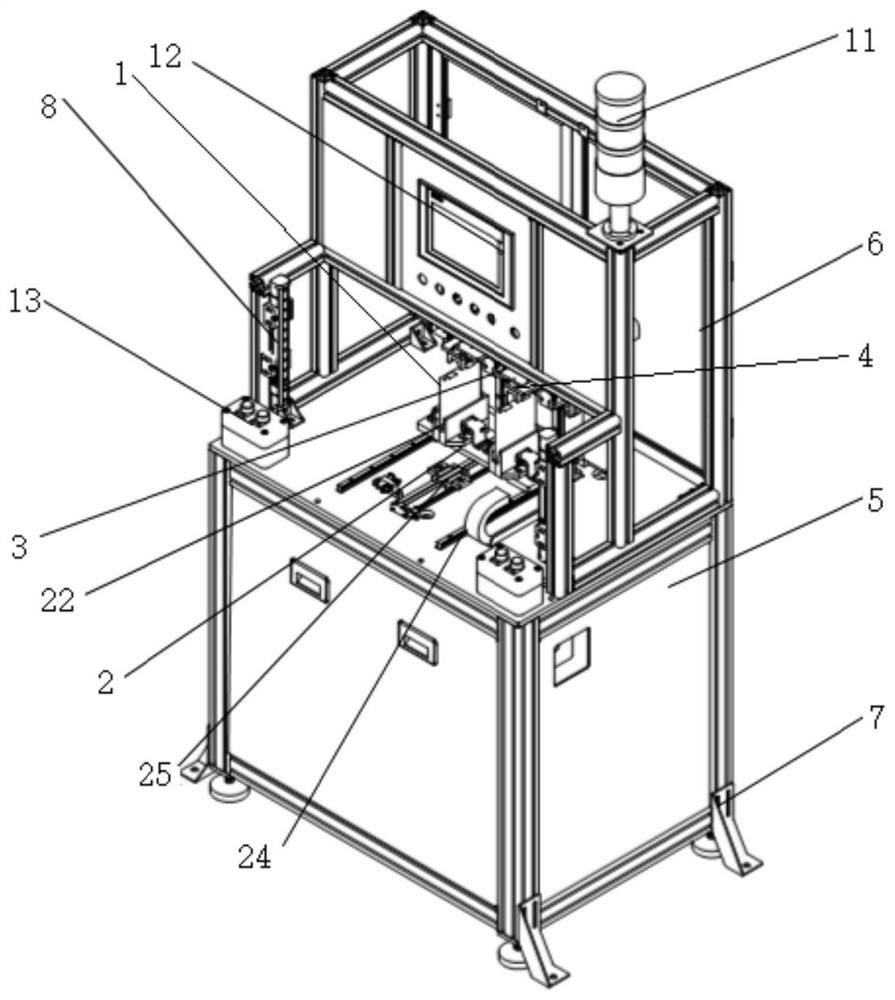 Battery cell height measuring device