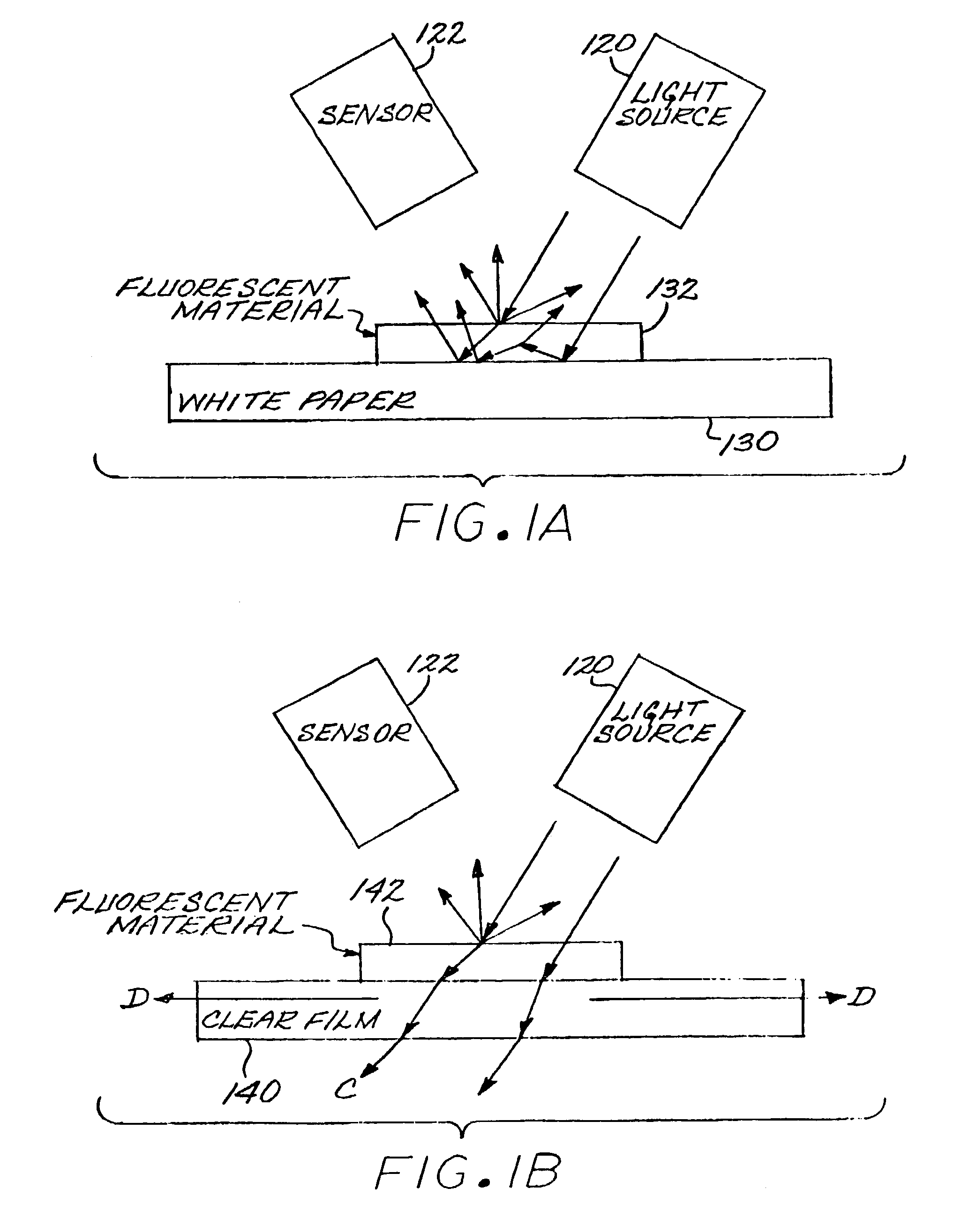 Tape indicia on clear film media