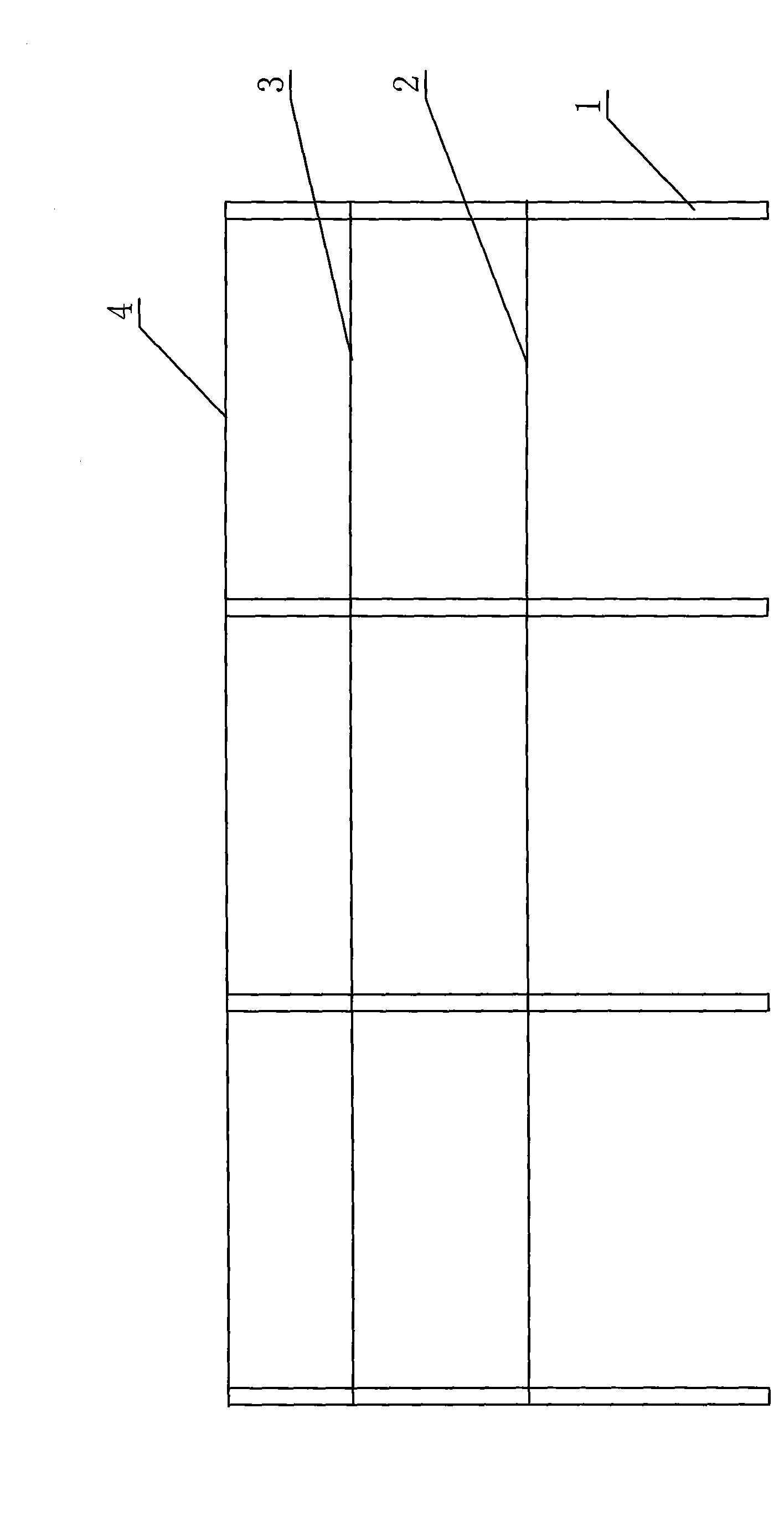 Plant growing frame