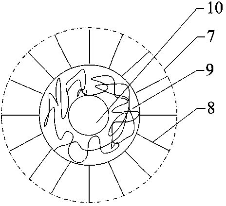 Reactor for realizing suspension of biofilm carriers under low aeration quantity