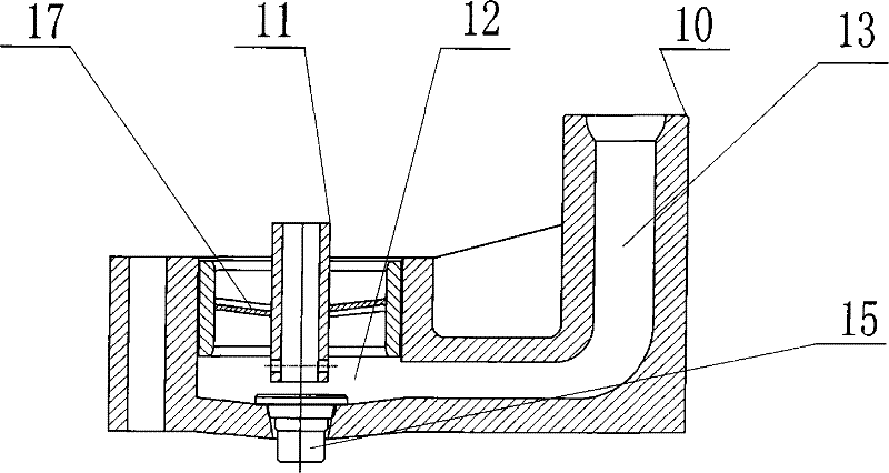 Magnesium alloy pouring pump