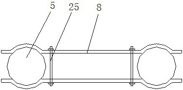 Damping device for bridge suspender damping cable