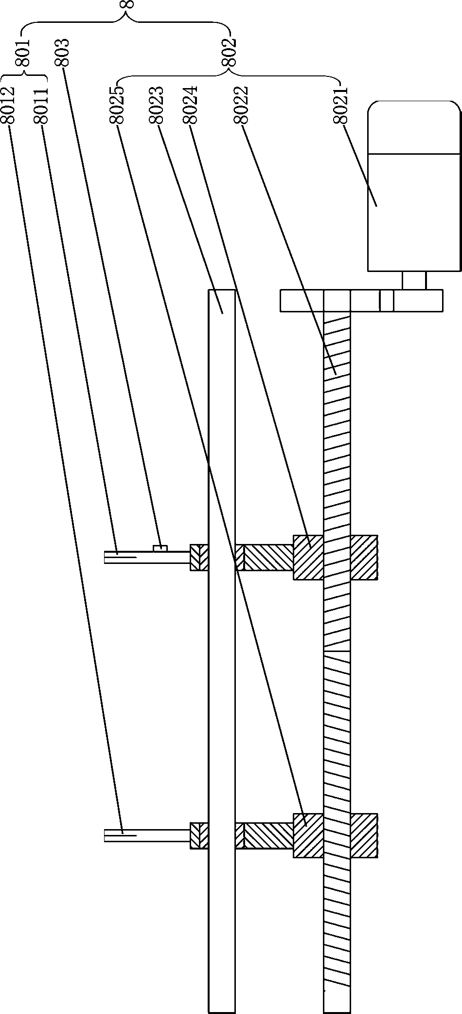 Solid sample storing machine