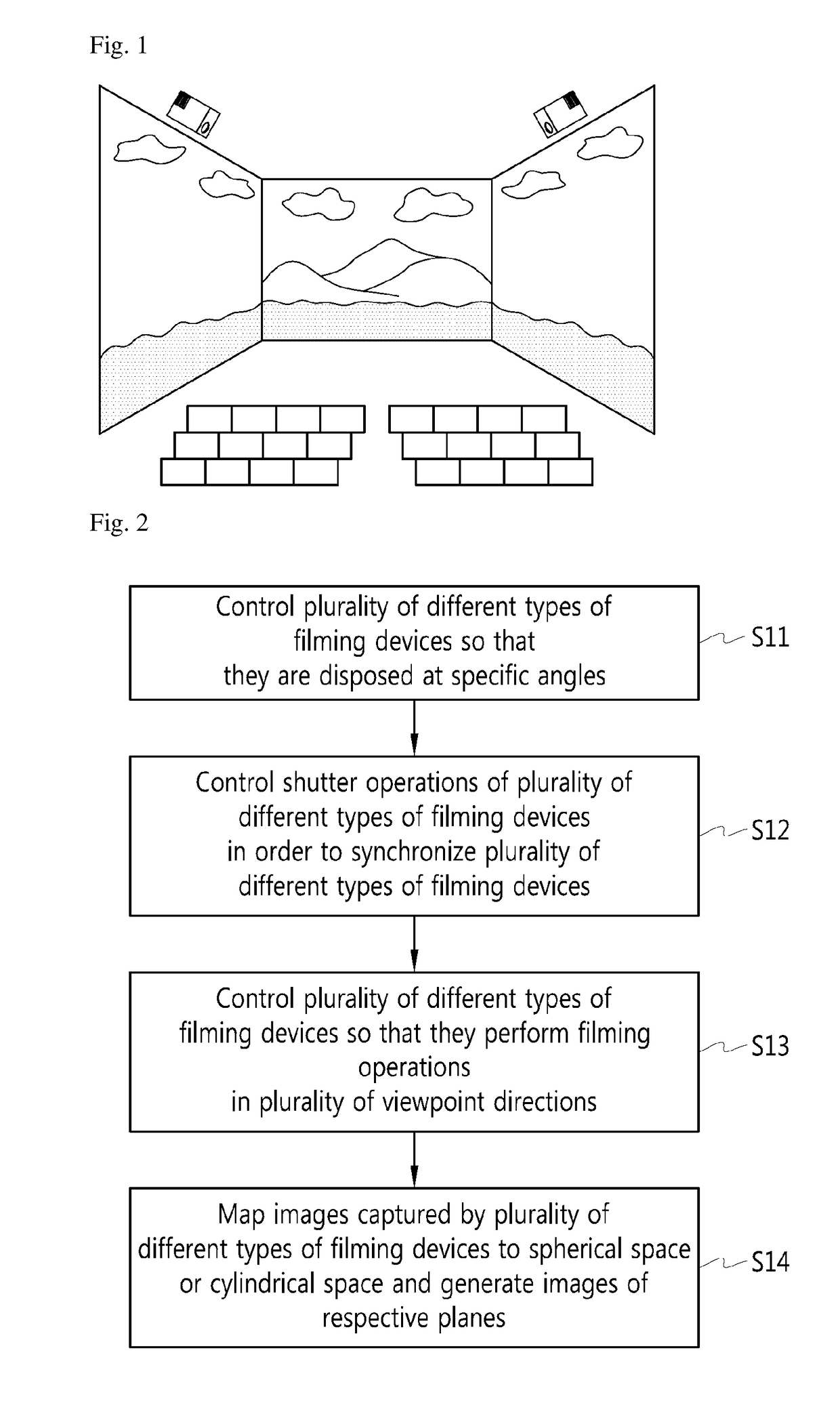 Method and system for generating multi-projection images