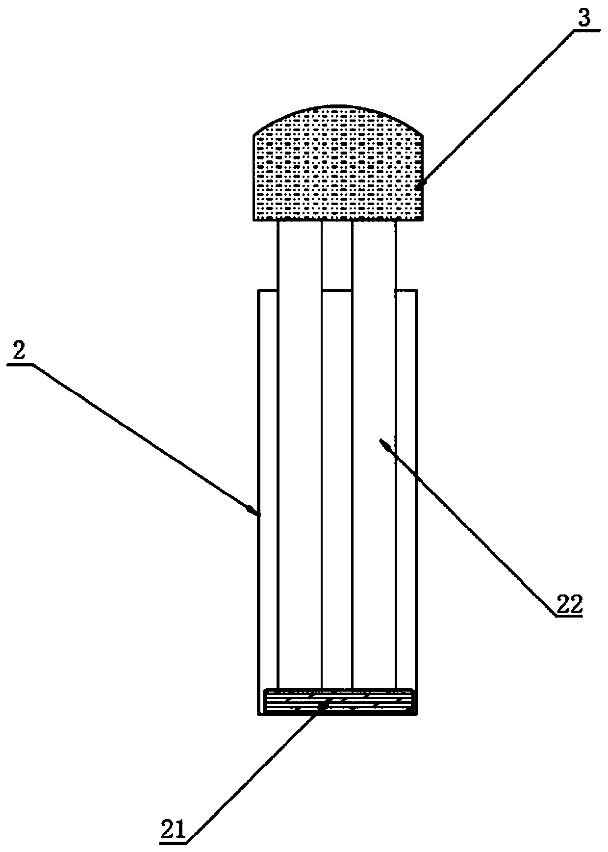 Clinical fixation and operating device of B-mode ultrasound probe for B-mode ultrasound room