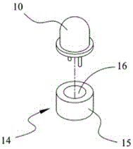 LED device capable of uniformly reflecting light ray