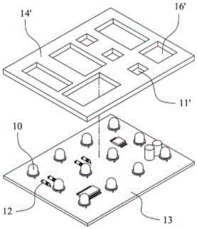 LED device capable of uniformly reflecting light ray