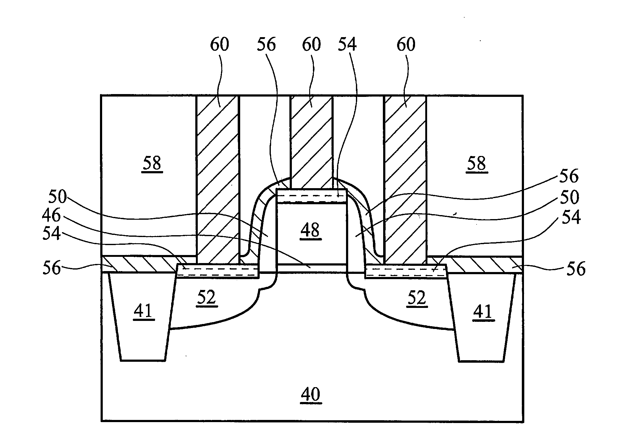 Metal oxynitride gate