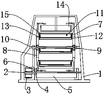 Planting frame facilitating flower maintenance