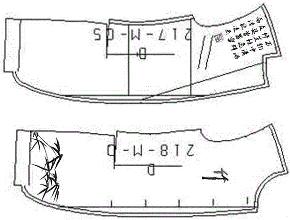 Method for weaving garment fabric which can exhibit the personalized pattern at any position of garment