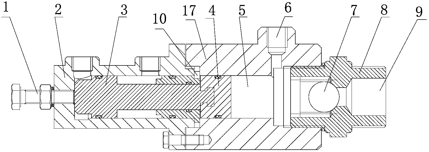 Automatic thread compound spraying device